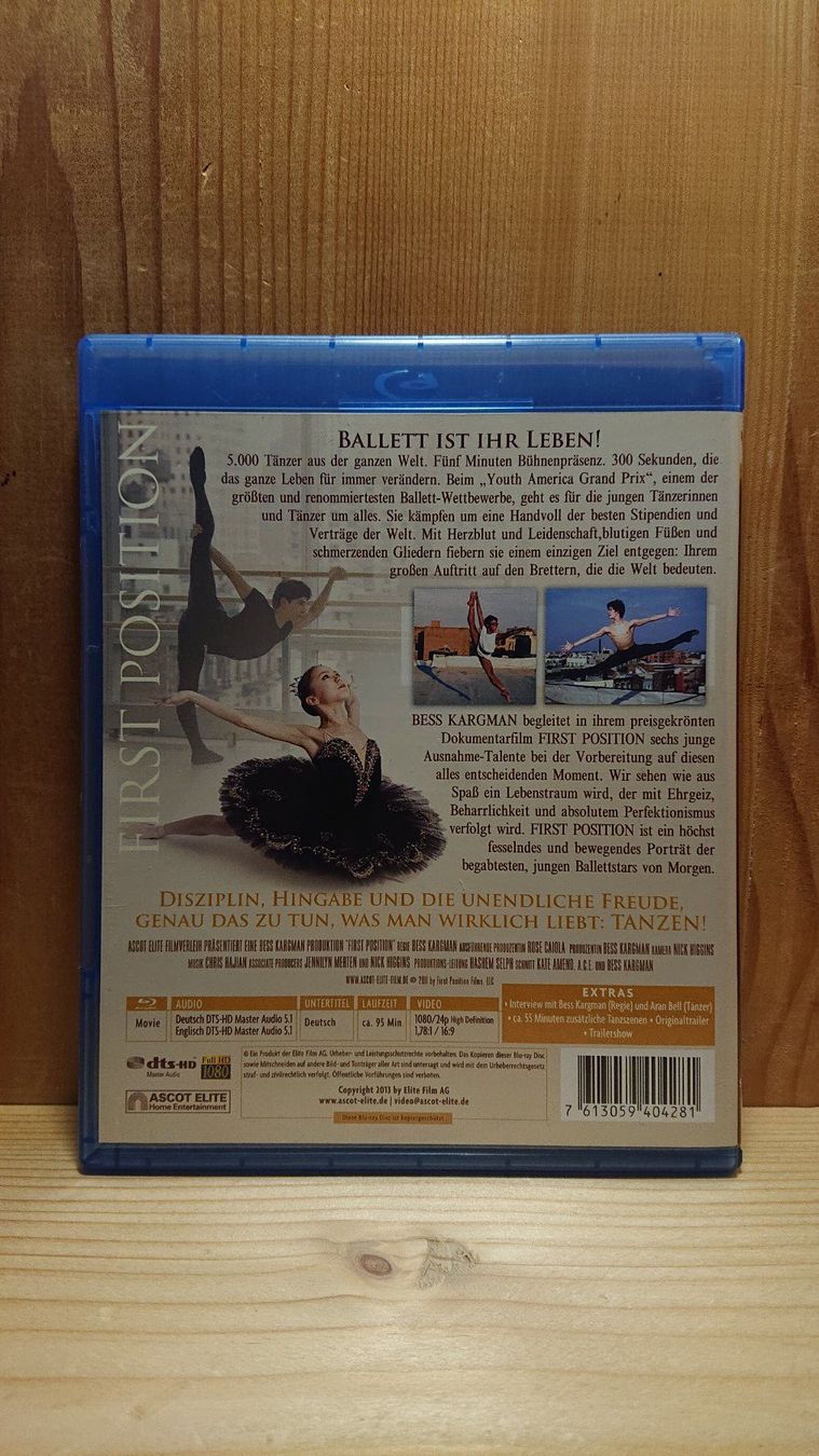 Alle DVDs: FIRST POSITION Ballett ist Ihr Leben Blu-Ray – Gebraucht aus Wilderswil von Exebub 1