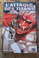 L'Attaque des Titans Volume 1 Manga Français