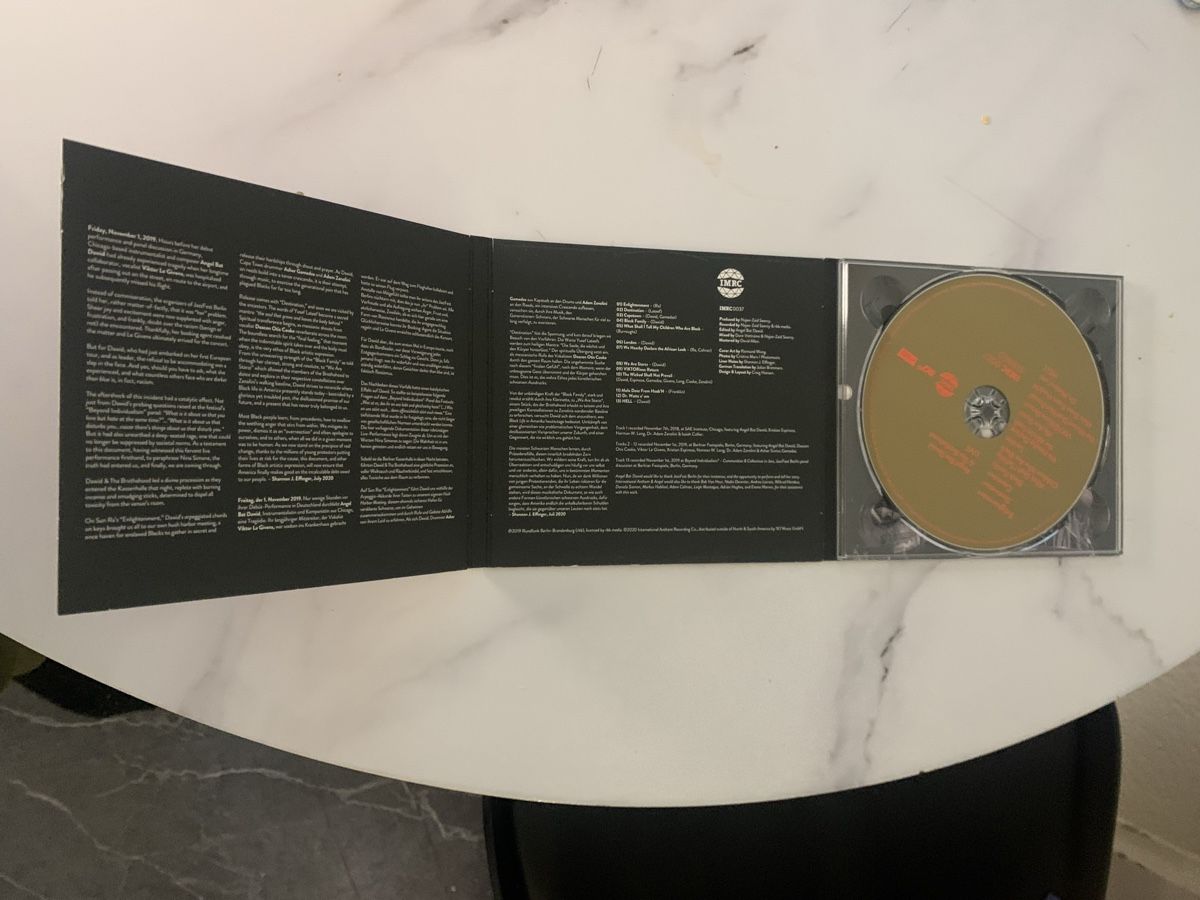 CD: Angel Bat Dawid & Brothahood/ Live – Usato da lausanne venduto da Ccheche 1