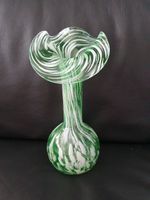 Vase aus Glas handmade/Mundgeblasen