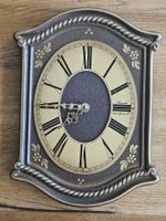 Vintage Kienzle Keramik Wanduhr handgemalt Landhaus