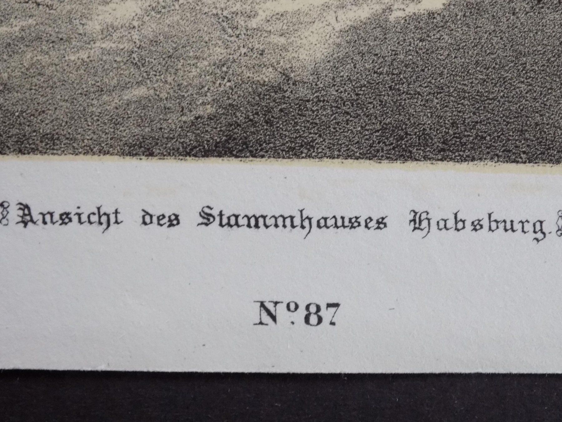 Incisioni: Habsburg Stammhaus – Usato da Risch venduto da Rischli15 2