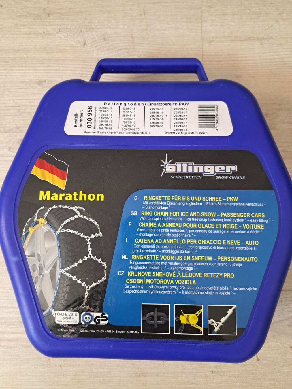 Catene da neve: Schneeketten Neu – Nuovo e nell'imballaggio originale da Tegerfelden venduto da Spick67