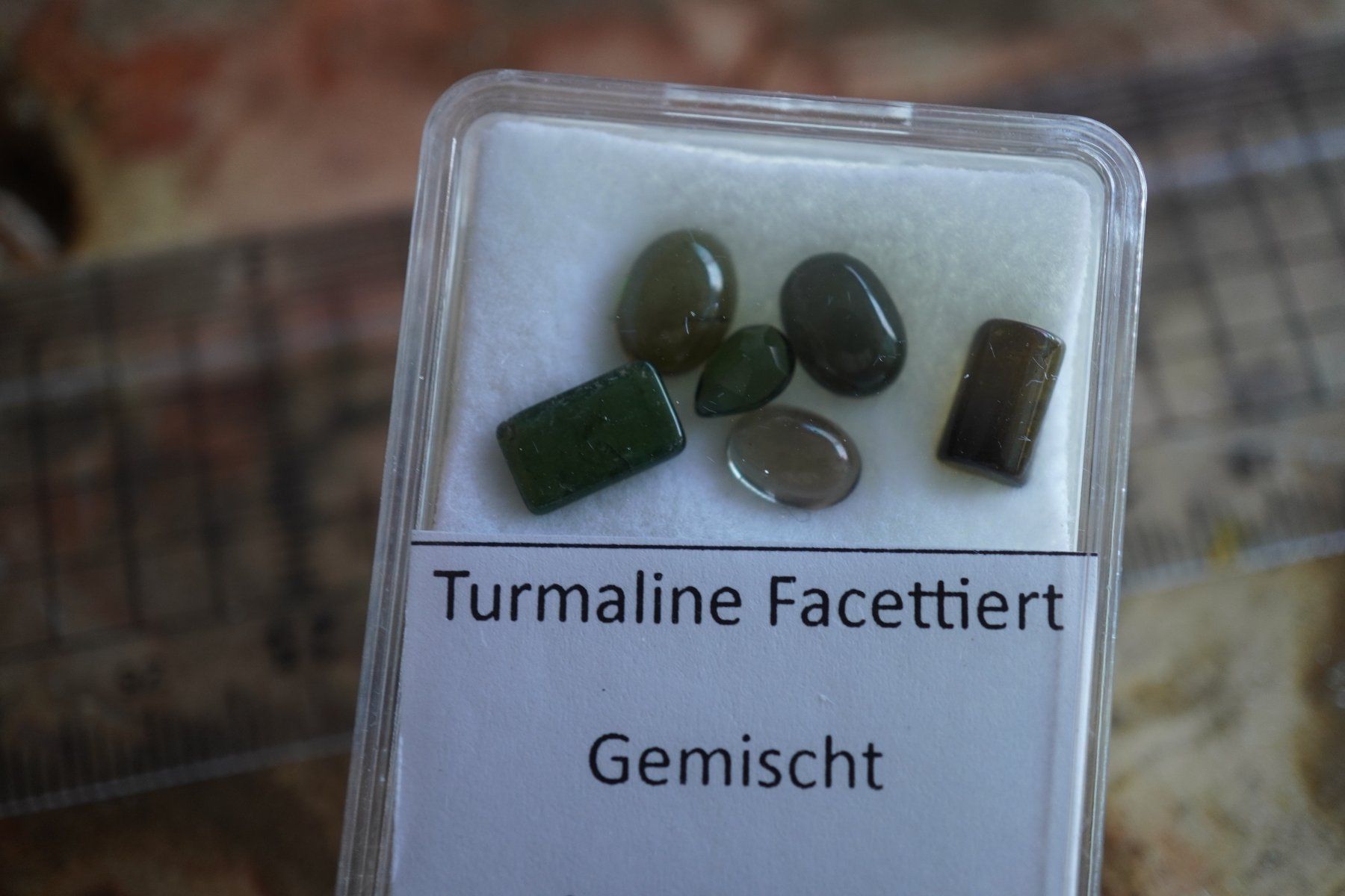 Pietre preziose: Turmalin  Lot Gemisch in BOX – Nuovo e nell'imballaggio originale da Eschenbach SG venduto da topstone 6
