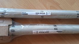 2 Metall - Beine beige IKEA ADILS, ungebraucht