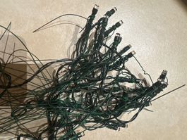 Lichterkette für Blumenstrauss, bereits mit Drähten versehen
