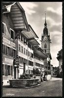 Zofingen, Strassenpartie mit Gasthof Rab