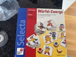 Selecta Würfel-Zwerge Lernspiel, Suchspiel für Kinder, ab 3 