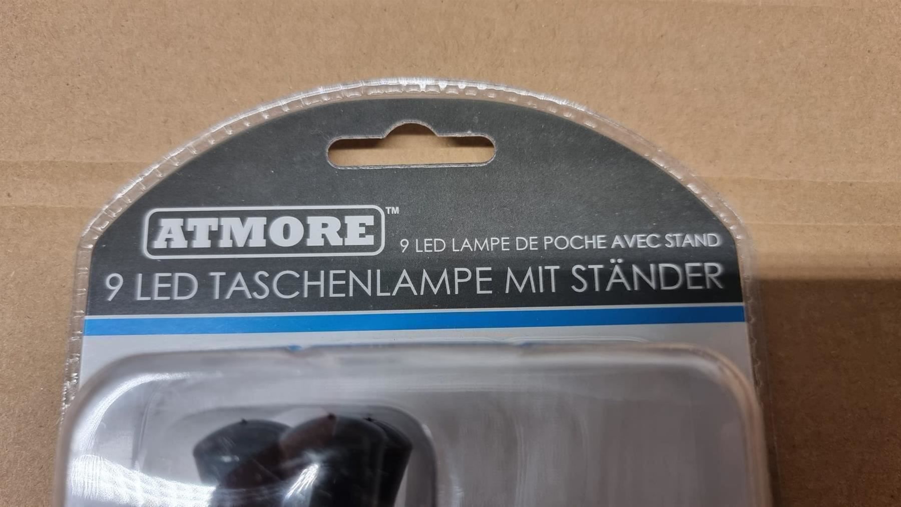 Lampade: 9 LED Taschenlampe mit Ständer – Nuovo (secondo la descrizione) da Rebstein venduto da James-Dean 5