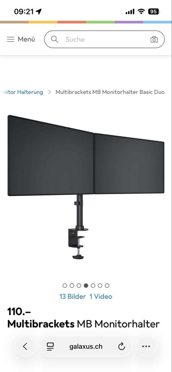 Hewlett Packard Monitor: Zwei HP 24" Monitore 2560x1440 – Usato da Kerzers venduto da ede_lstahl 6