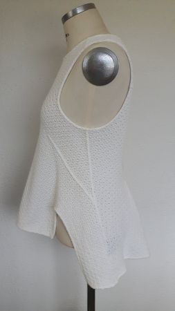 Design Strick Top Derek Lam, naturweiss Gr.36 raffiniert NEU