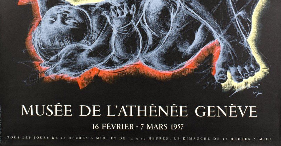 Foto & Immagini: Erni Hans "La Maternité" Affiche originale de 1957 – Nuovo (secondo la descrizione) da Epagny venduto da Kariba 3