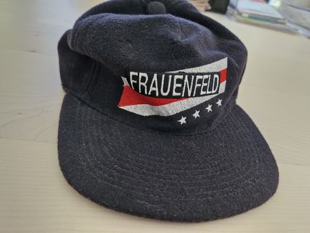 Baseball Cap Frauenfeld Hockey Power schwarz verstellbar neu