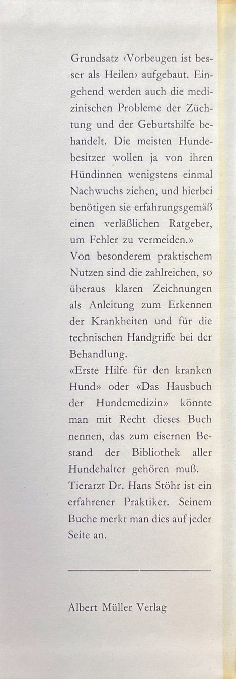 Libri: Wie hilft man kranken Hunden – Usato da Sarnen venduto da Livres 2