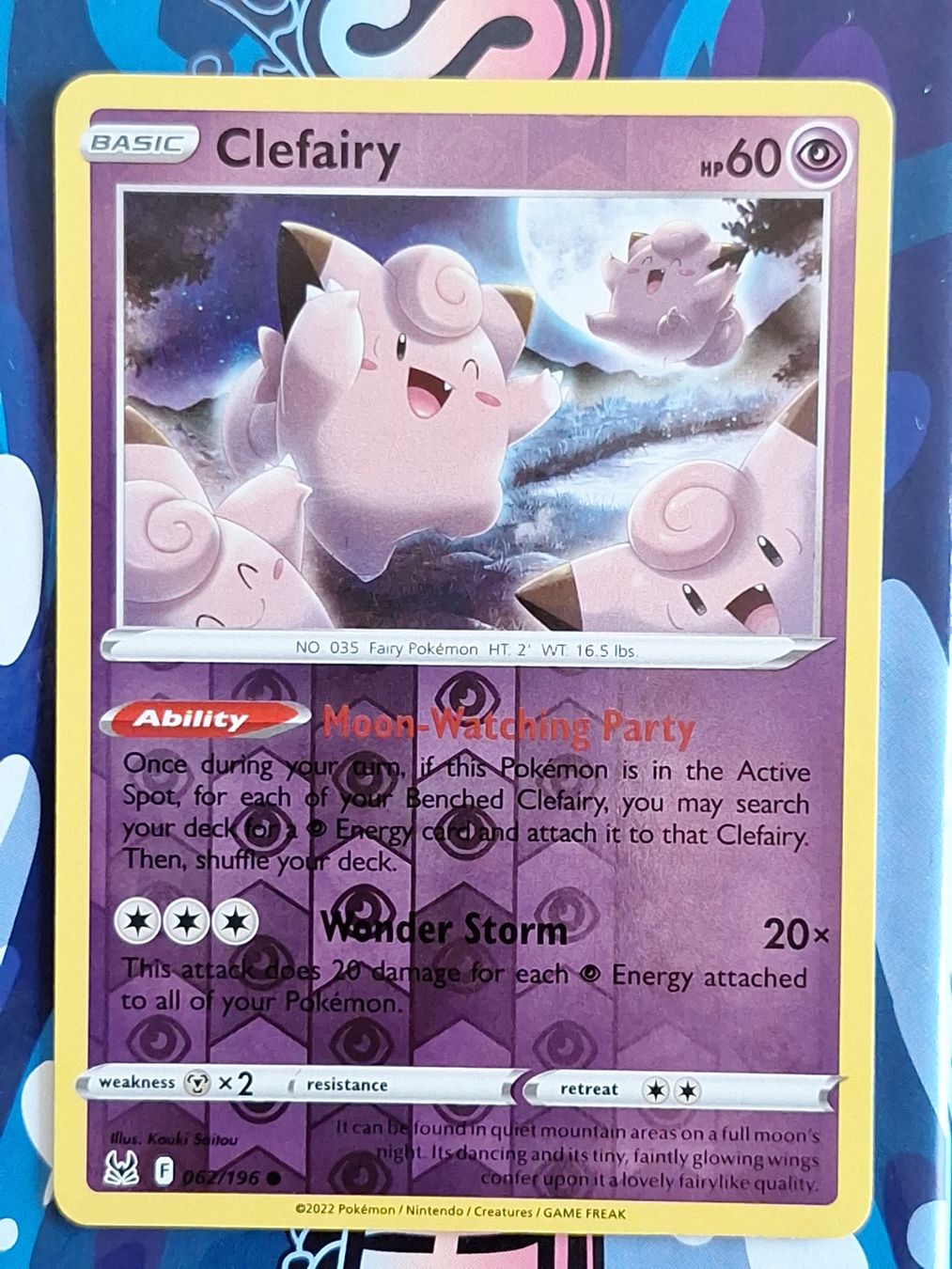 Pokémon Carte collezionabili: Clefairy Piepi - Reverse Holo Lost Origin - #2Ord – Usato da Altstätten SG venduto da GGsGameshop
