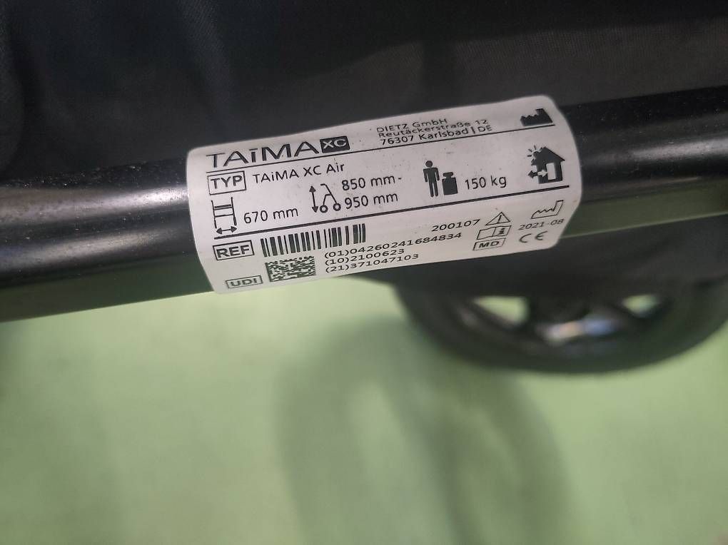 Ausili per la deambulazione: Dietz Rollator Taima XC – Usato da Pratteln venduto da Cartonsducoeur_bl 5