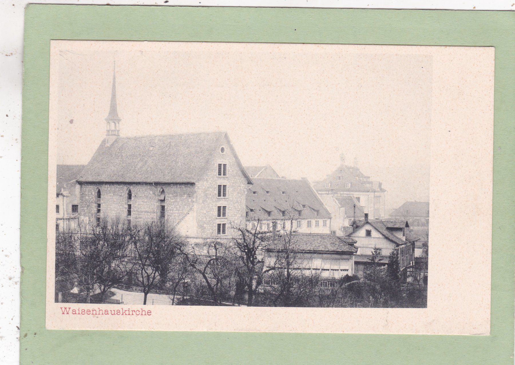 Cartoline postali: Waisenhauskirche ?? – Usato da Herisau venduto da Lisegrat2008