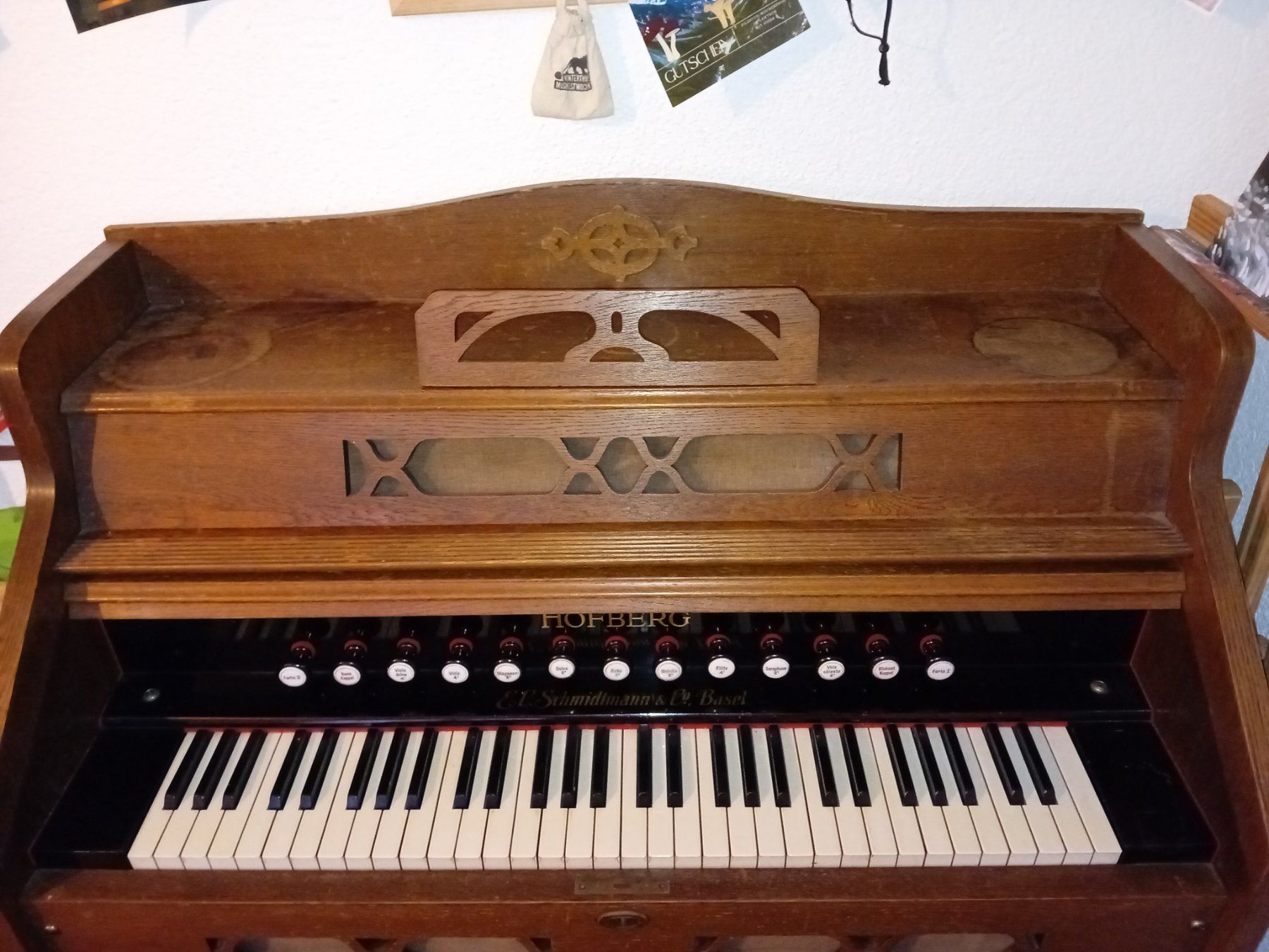 Strumenti musicali: Antike Harmonium von Hofberg E.L. Schmidtmann Basel – Usato da Jona venduto da fabienne99brunner 1