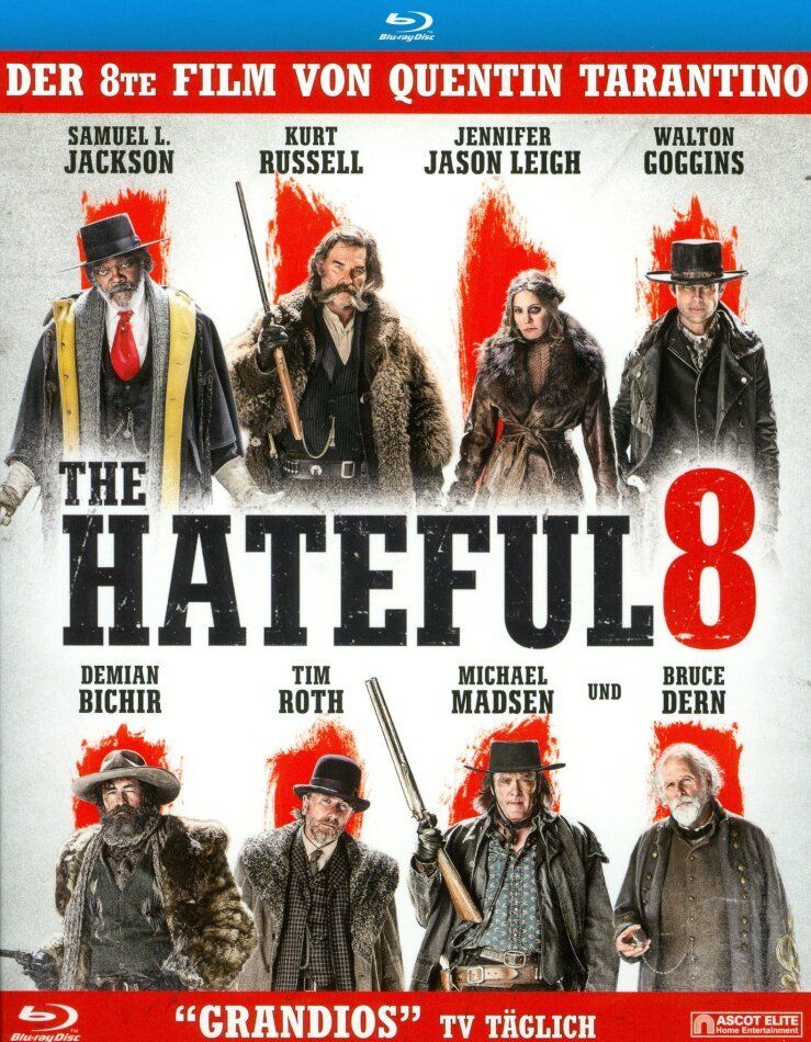Tutti i DVDs: The Hateful 8 [Blu-ray] – Nuovo (secondo la descrizione) da Laupen ZH venduto da Moviesammler