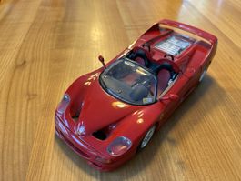 Modellauto Ferrari F50 rot Burago 1:18 guter Zustand