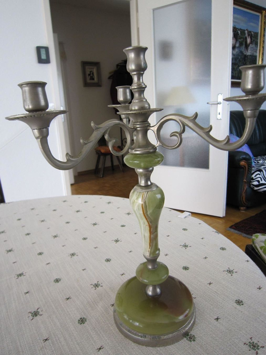 Bougeoirs: CANDELABRE EN ONIX – D'occasion à Grand-Lancy par Jc42 5