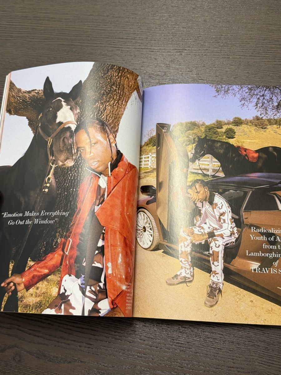 Riviste & Magazine: 032c Magazin Sommer 2018 Travis Scott – Usato da Zürich venduto da ya66in 6