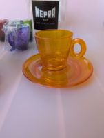 espresso cup and saucer 9cl in polycarbonate Set of 6 Mepra
