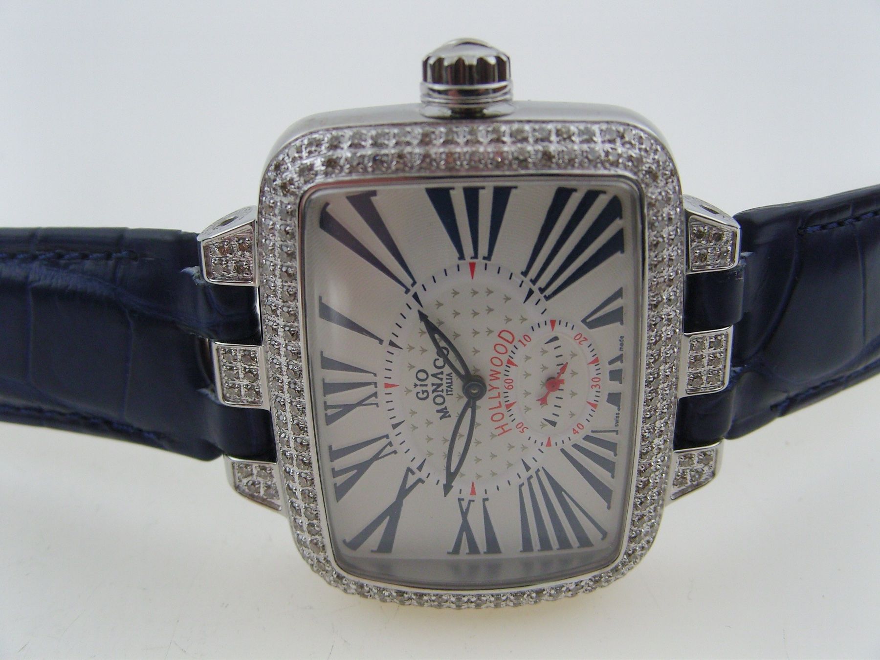 Zeno Orologi: Neue, ungetragene Gio Monaco Hollywood Diamonds – Nuovo e nell'imballaggio originale da Mels venduto da niezie2002 5