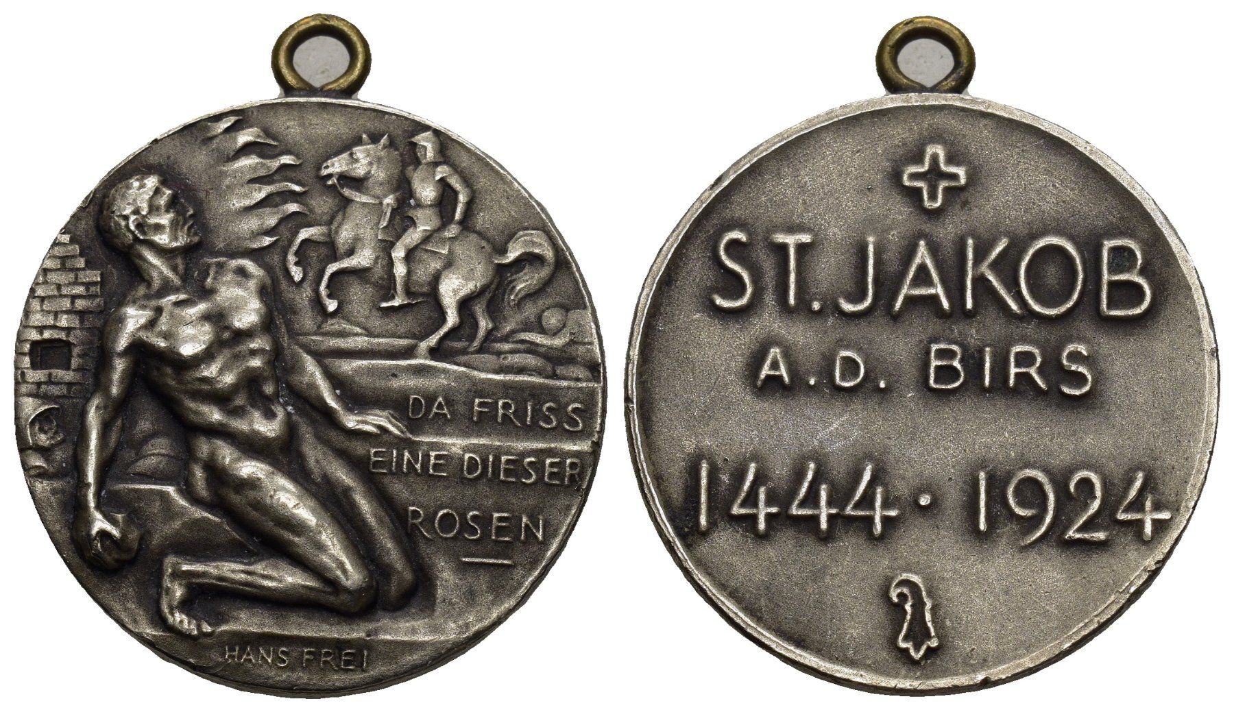 Medaillen: Allschwilerweiher 1924 – Gebraucht aus Bern von numismatictops
