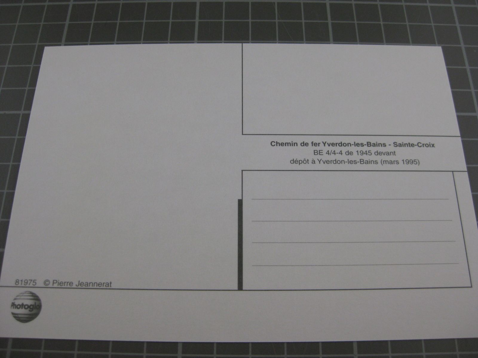 Cartoline postali: Yverdon Bahnhof mit Zug – Nuovo (secondo la descrizione) da Malters venduto da Marosko 1