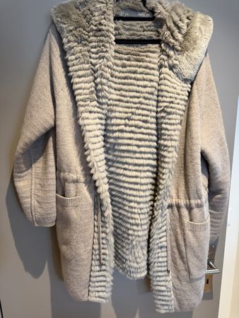 Cashmere Jacke wendbar passend für S bis L da oversize