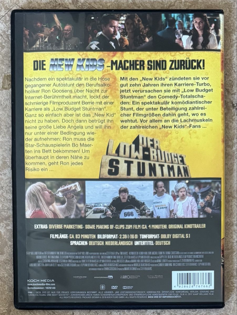 Tutti i DVDs: DER LOW-BUDGET STUNTMAN  – Nuovo (secondo la descrizione) da Dietikon venduto da AndreaSch01 1