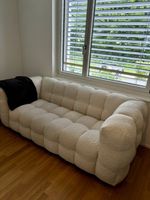 Lilo - 2-Sitzer-Sofa mit Bouclé-Bezug, beige