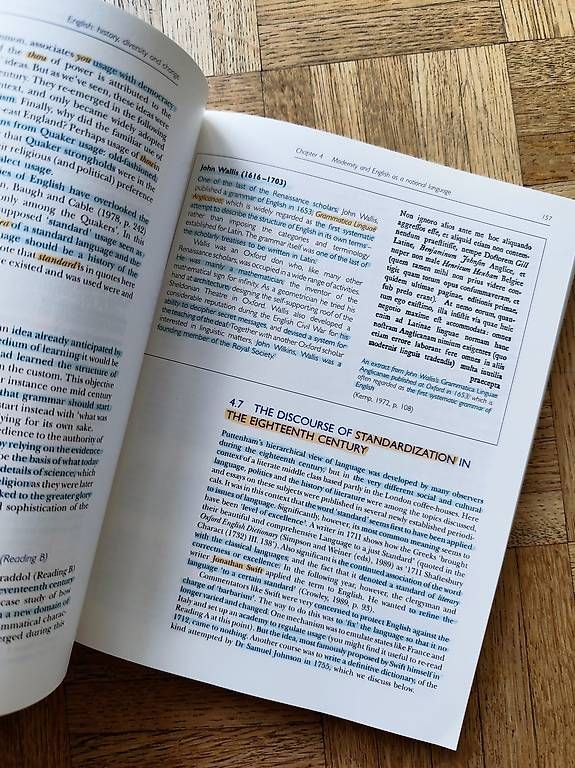 Libri: English: history, diversity and change – Usato da Mägenwil venduto da VintageGirly 2