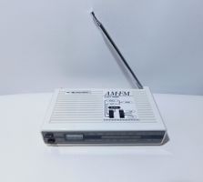 Vintage Hi-Bunsonic AM/FM Wecker Radio 1980er