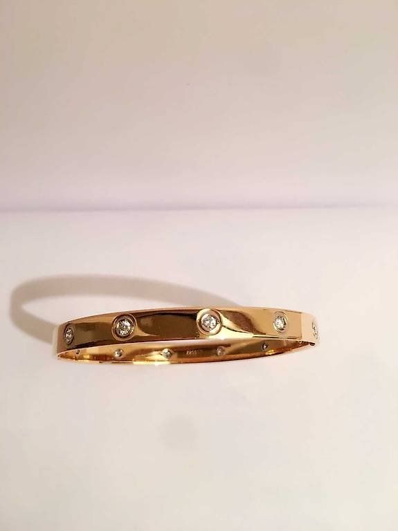 Cartier Bracelets: CARTIER ECLOUS BRACELET AVEC 11 DIAMANTS – D'occasion à Pully par Occasions-luxe.Golay 5