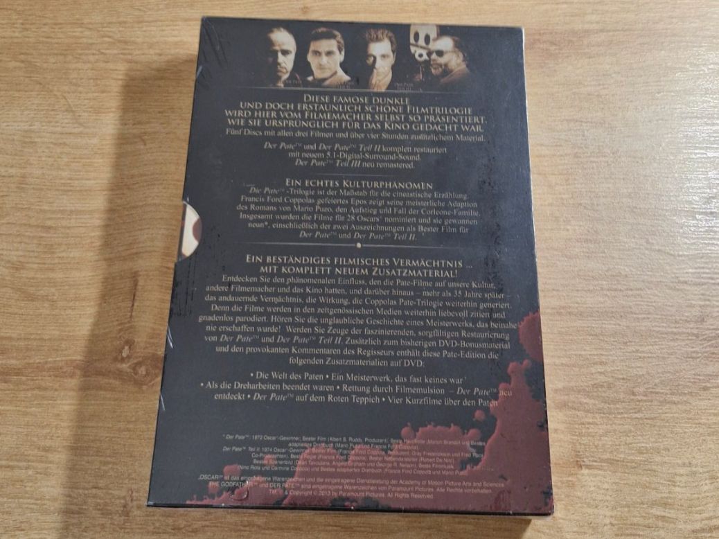 Alle DVDs: Der Pate - Triogie NEU OVP DVD – Neu und originalverpackt aus Pfungen von Whitie 1