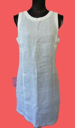 s. Masse Gr. 38 40 Leinenkleid von 120%LINO etwas Pailletten