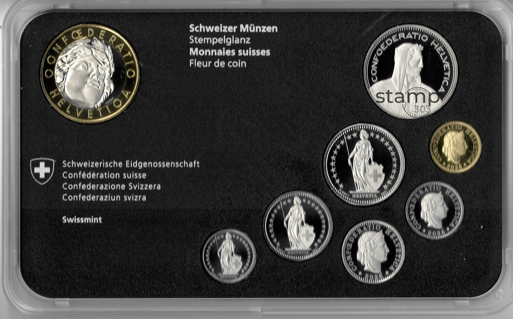 Tutti le monete: Schweizer Münzsatz 2026 stgl___TOP____NEU – Nuovo e nell'imballaggio originale da Eggersriet venduto da stamp303 1