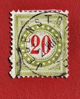 PORTO 20 RP 18 RAHMEN TYP II K VOLLSTEMPEL JEGENSTORF 1897