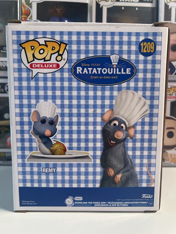 Funko POP! Deluxe Disney Ratatouille Remy Making Ratatouille (Neu und ...