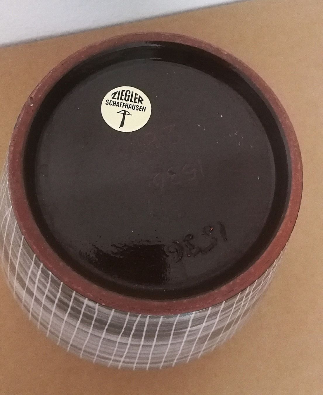 Vasen & Gefässe: Vase Ziegler Schaffhausen – Gebraucht aus Goldau von I_auktionator 4