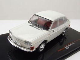 VW 411 LE Limousine 4-Türer 1968-1972 weiss     1:43 von IXO