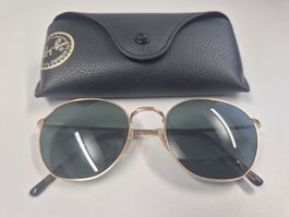 Sonnenbrille Ray-Ban, Gestell goldfarbig