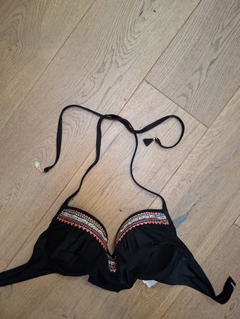 bikini obertril 80C ethnk boho hippie azteken muster