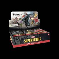 Magic The Gathering Marvel Super Heroes Play Booster Display