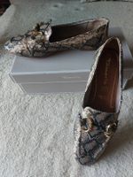 Tamaris Echtleder Loafer Schlangenmuster Gr. 40 – wie neu
