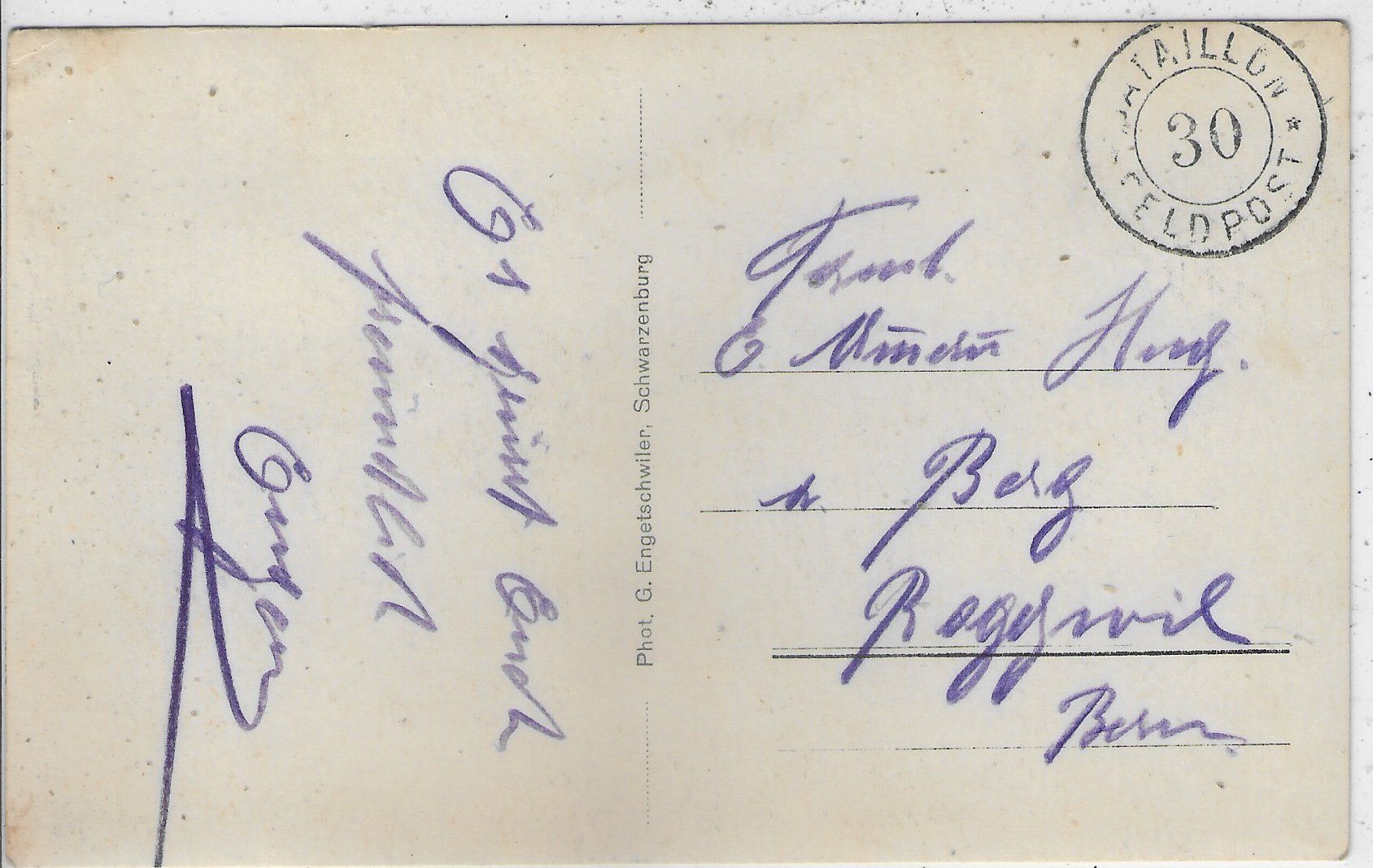 Cartoline postali: Kirche Riggisberg – Usato da Ettingen venduto da Kartenplanet 1