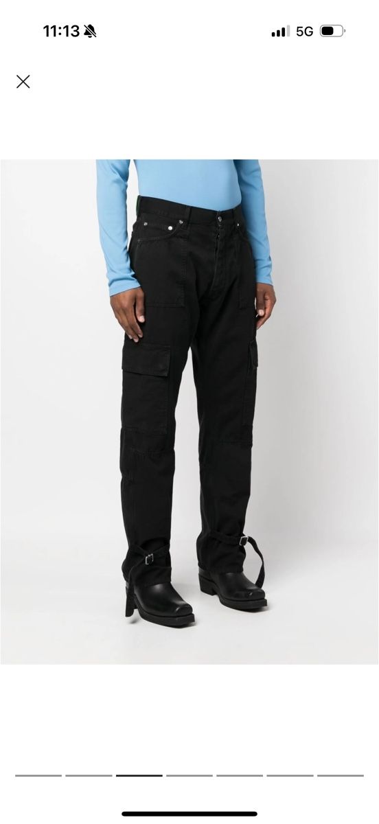 Off-White Pantaloni: Off white cargo pants L – Usato da Giubiasco venduto da Darkemperor