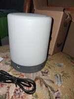 Enceinte, lampe, radio atlas